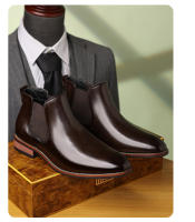 Nuevas botas Chelsea, botas de hombre de gran tamaño transpirables y versátiles de moda para hombres - details 17