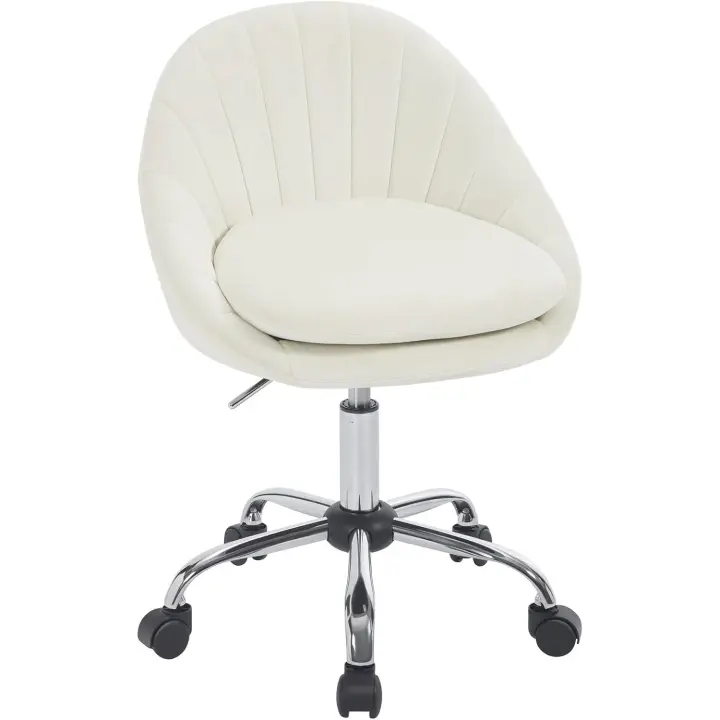 Silla Ordenador Terciopelo, Ergonómica de - 1