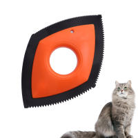 Cepillo removedor de pelusa de mano, masajeador, limpieza de piel, diseño de pelo de mascota, adecuado para detalles interiores de coche - details 0