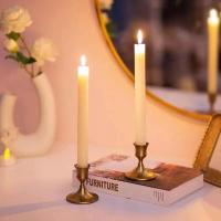 Los portavelas de mesa de metal elegantes Vintage de 1 ud./3 uds. Se utilizan para bodas, Acción de Gracias, Navidad y decoración de hoteles - details 3