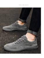 Zapatillas de deporte de cuero para hombre, zapatos informales para caminar al aire libre, fondo suave para las cuatro estaciones - details 18