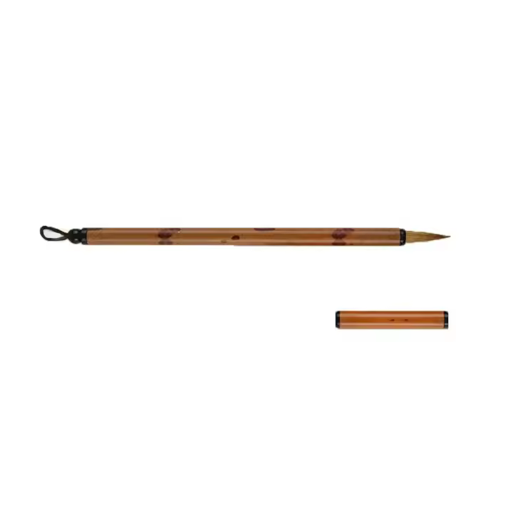 Pincel de caligrafía china de acuarela al óleo, pelo de lobo, pintura al óleo, pincel de escritura de escrituras, pincel de pintura de arte de bambú, herramienta de dibujo - 1