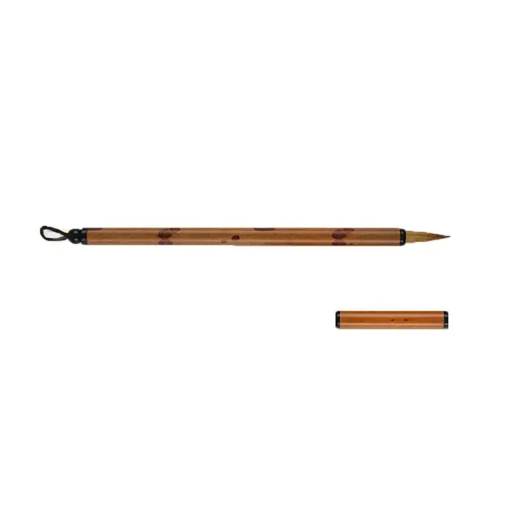 Pincel de caligrafía china de acuarela al óleo, pelo de lobo, pintura al óleo, pincel de escritura de escrituras, pincel de pintura de arte de bambú, herramienta de dibujo - 1