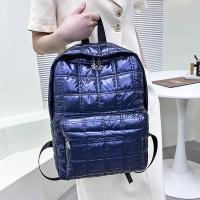 Mochila De algodón espacial para mujer, bolso de hombro de hilo de diseñador de diamantes, bolso escolar de gran capacidad, nueva moda coreana - details 8