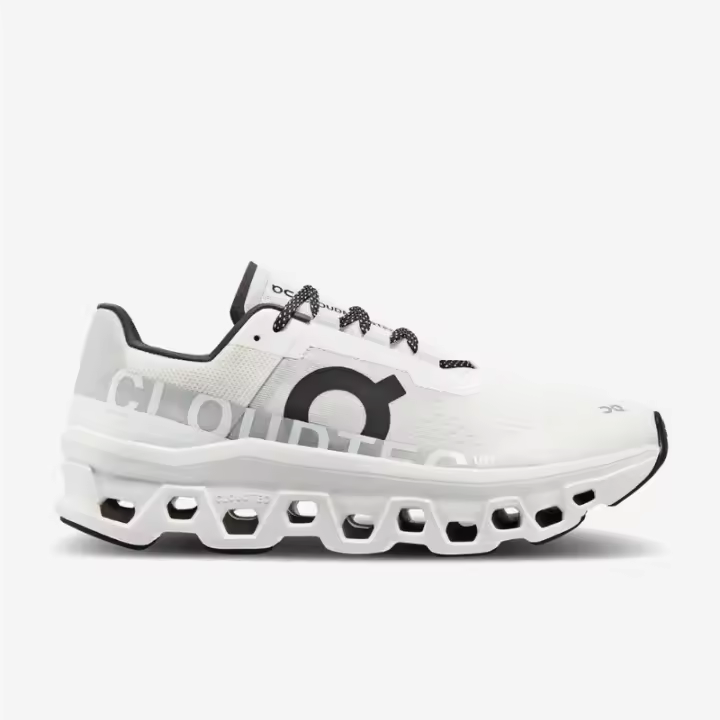Zapatillas Blancas On Running Cloudmonster Todo Blanco - 1