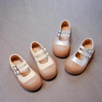 Zapatos de cuero para niñas, calzado informal antideslizante, versátil y transpirable, estilo coreano, novedad de otoño, 2024 - details 2