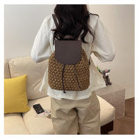 Bolsa de paja de verano para mujer, mochila de moda - details 3