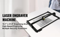 Grabador láser SucceBuy 460x810 mm 6W de escritorio con aleación de aluminio - details 0