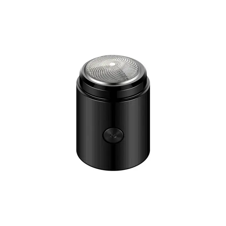 Mini Afeitadora Afeitadora Eléctrica Para Hombres Pequeña Pistola De Acero Portátil Mini Afeitadora De Coche Portátil De Viaje - 1