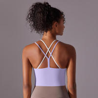 Chaleco Deportivo Transpirable Sujetador Push-Up para Yoga, Gimnasio, Entrenamiento, Correr - details 1