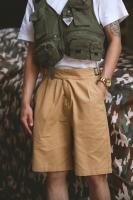2025 100% algodón Vintage caqui verde Reino Unido ejército militar Gurkha pantalones cortos verano liso ropa de calle pantalones cortos Cargo Unisex senderismo - details 15