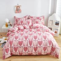 Juego de Cubierta de Edredón con Flores Moradas 3/4 Piezas en Rojo y Negro con Sábana Plana y Ropa de Cama de Lujo para Mujer y Niña - details 31