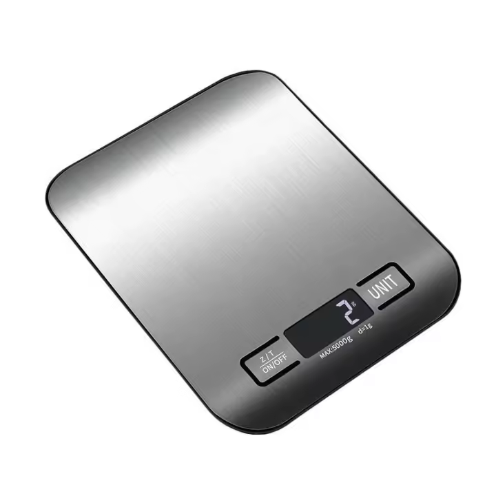 Báscula electrónica de cocina, herramienta de medición de gramos de pan para hornear, dispositivo de pesaje de precisión - 1