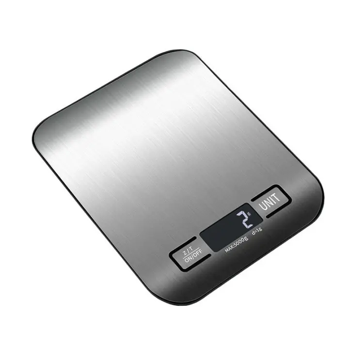 Báscula electrónica de cocina, herramienta de medición de gramos de pan para hornear, dispositivo de pesaje de precisión - 1