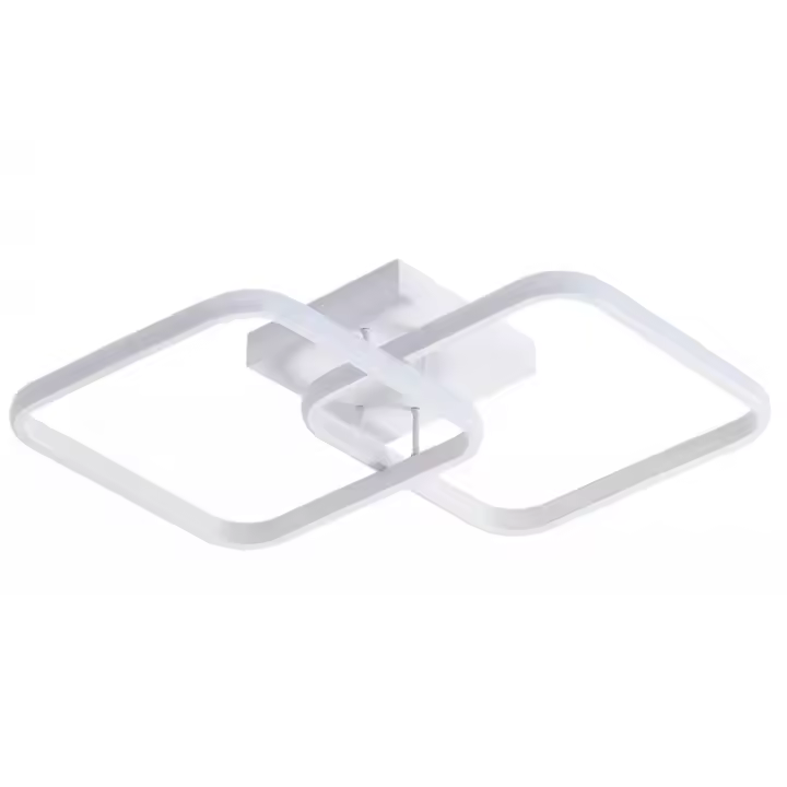 Goeco Luz de Techo LED Moderna 42W, 4700LM, Eficiencia de Energía, Montaje Directo, Aluminio, 69*37*10 CM - 1