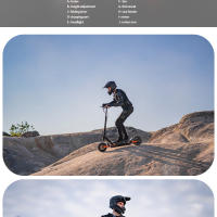 Joyor S5 Plegable Electric Scooter 20KM/H, 500W, 48V 13Ah, Tablero de Skate para Adultos - details 8
