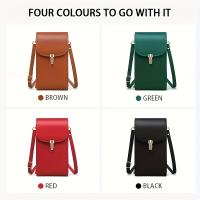 Bolso de Mano Pequeño de Cuero Genuino para Mujer, Bolso Bandolera con 8 Ranuras para Tarjetas, Porta Identificación, Bolsillo con Cremallera, Diseño de Ratán, Piel de Vaca, para Llevar al Hombro, para la Oficina, para Viajar, para Regalo de Cumpleaños - details 6