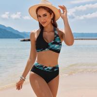 2025 nuevo bañador estampado de moda mujer bikini vacaciones playa bañador térmico - details 3