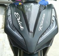 Pegatina personalizada con nombre, pegatina impermeable, dorada, holograma, plateada, calcomanía recortada, nombre para motocicleta - details 3