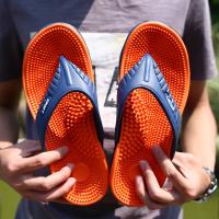 Chanclas para hombre, zapatillas con gránulos de masaje para hombre, cómodas sandalias de playa, zapatos informales para hombre, chanclas de casa, zapatos de baño - details 3