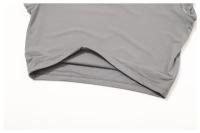 Camiseta deportiva de manga corta con cuello redondo para mujer, Camisa ajustada de manga corta para Yoga, secado fino, para correr - details 23