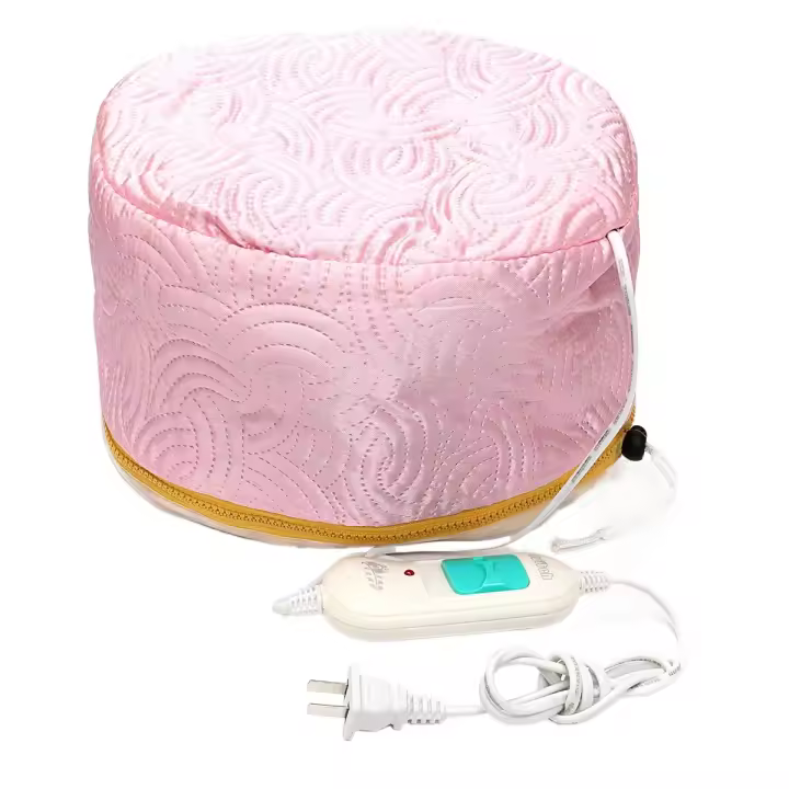 Gorro térmico ajustable para el hogar, protección de Spa para barbería, secadores de pelo, calefacción eléctrica, suministros para el cabello, sombrero de calor - 1