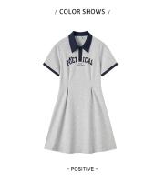 Vestido Polo de Cintura Recortada de Estilo Vintage Semir Moda de Verano 2024 para Mujeres con Estampado de Panda y Letras - details 11