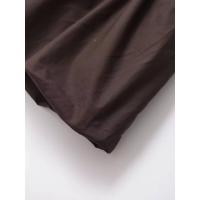 Nuevo Vestido Mini Ajustado y Acampanado de Mujer con Diseño de Parches, Manga Corta y Cuello Redondo para Otoño e Invierno. - details 6