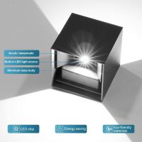 8 Piezas Aplique Pared Exterior/Interior 3000K Blanco cálido Aplique de Pared Ángulo de haz Ajustable Aplique Pared LED Impermeable - details 19