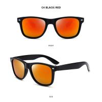 Gafas de Sol Polarizadas Cuadradas Clásicas Gafas de Sol Negras Retro para Hombres y Mujeres - details 10