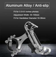 Soporte para teléfono de aleación de aluminio para bicicleta, vehículo eléctrico, motocicleta y soporte de navegación GPS para teléfono inteligente de bicicleta - details 0