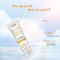 Protector solar corporal, crema solar blanqueadora, bloqueador solar femenino, control de aceite protector, crema 90 Max, piel antienvejecimiento, SPF hidratante - details 5
