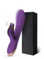 Vibradorador Mujer Juguetes Eróticos Pareja Sexuales Grande Dildo Realista Vibrador Punto G Vibradores Consoladores.. para Mujer con Vibración Masajeador de Clítoris Femenino Sexualmujer 10 Modos - details 0