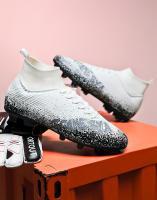 Zapatos de entrenamiento de césped transpirables de caña alta para fútbol sala y exterior - details 11
