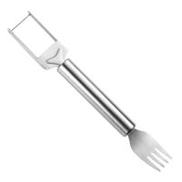 Cortador de sandía portátil, cortador de molino de viento de sandía, tenedor rebanador para lavavajillas doméstico y de restaurante - details 4
