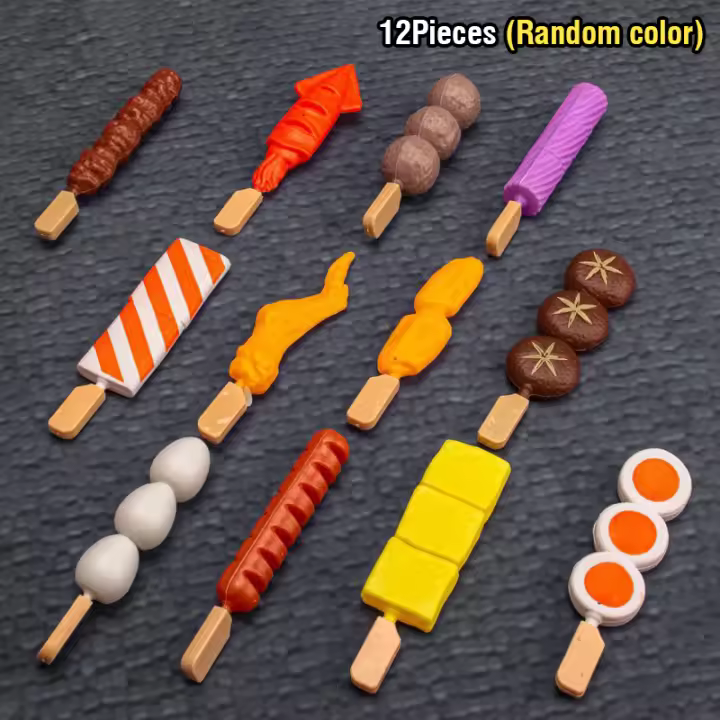 Kitchen Pretend Play Simulation Barbecue Kids Toys Cookware Cooking Food Role Play Educational Gift Toys for Children Baby Gifts - 1
