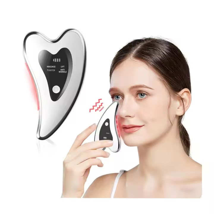 Herramientas Faciales de Gua Sha Eléctricas Dispositivo de Elevación de Cara - 1