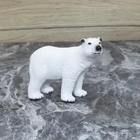 Mini figuras de acción en miniatura de animales Arctic Antarctic, pingüinos, oso Polar, búho nevado, delfín, lobo, modelo de estatuilla, juguete de decoración - details 6