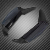 2xMotorcycle ABS Adjustable Windshield Side Wing Windshield Air Deflector Plastic For Honda Gold Wing GL1800D Tour 2018-2021 - details 2
