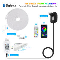 GAHADA Cinta LED RGBIC Neon Moderna Control Remoto de 24 Botones A Prueba de Agua Iluminación y Decoración - details 9