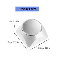 1PC Aluminum Alloy Blank Key Caps XD NotEngraved Keycap for nical Keyboards Modifiers - details 5