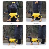 Arnés de elevación para perros con correa ajustable, soporte para piernas, portador transpirable con raya reflectante, cómodo - details 9