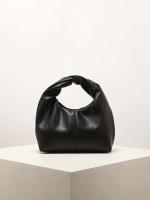 Bolso Satchel de nicho de moda para mujer, Bolso pequeño con correa trenzada, bolso clásico de Color sólido para uso diario - details 5