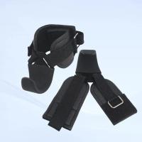 Correas de elevación tipo gancho para tirar, gancho de agarre para levantamiento de pesas antideslizante ajustable, protector de muñeca de potencia auxiliar suave y estable, 1 par - details 6