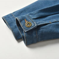 Chaquetas vaqueras falsas para niños y niñas, top informal con capucha, moda de otoño e invierno, novedad - details 9