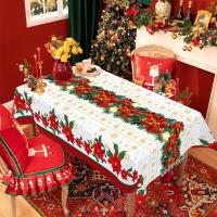 Mantel desechable Holly Xmas wer Cover adornos navideños para el hogar 2024 Navidad Noel regalo Decoración de mesa - details 0