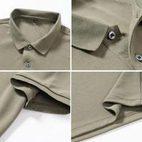 Polo con bordado para hombre, camiseta informal de manga corta, transpirable, de lujo, de alta calidad, para exteriores, verano, 20 - details 5