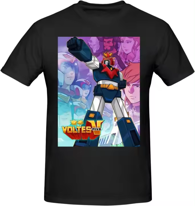 Voltes-Camiseta de manga corta con cuello redondo para hombre, camisa de cuello redondo personalizada, Tops informales geniales, brezo profundo - 1