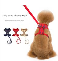 Nuevo juego de correa de arnés, cuerda de tracción para perros, correa para el pecho, cadena para perros pequeños y medianos, accesorios para Chihuahua - details 1