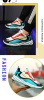 Zapatillas Deportivas para Hombres Suela Blanda, Transpirable, Caminatina, Correr, Estilo Tendencia - details 10